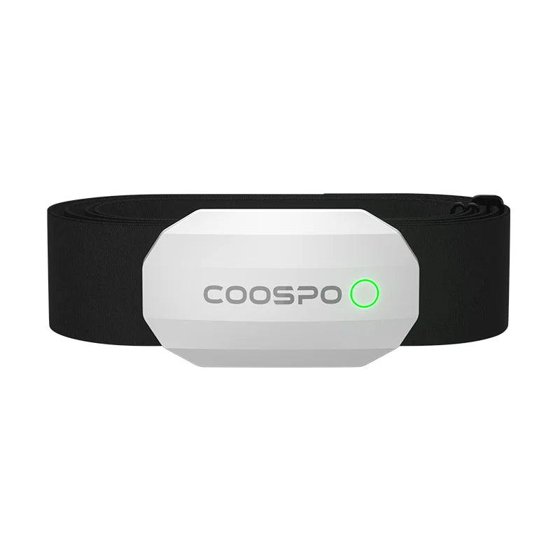 COOSPO Heart Rate Sensor With Chest Strap Dual Mode ANT Bluetooth H808S Cycling Computer for Wahoo Garmin Zwift Sports Monitor