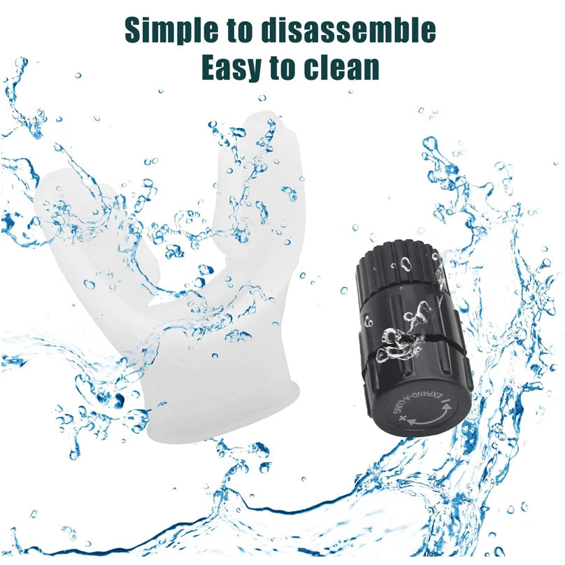 Breathing Trainer Lung Flexer Durable Fitness Exerciser Increases Lung Capacity Breath Adjustable Levels Deep Breath