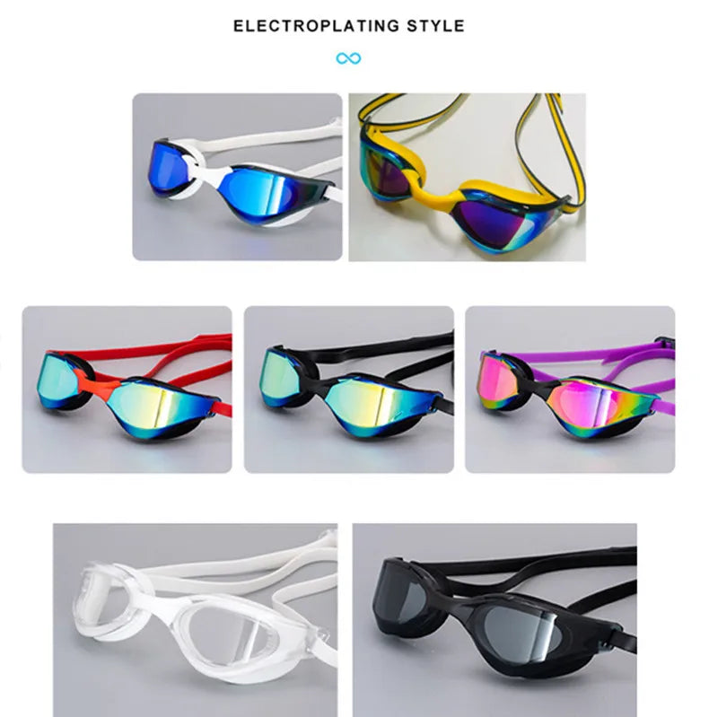 ARENA Professional Anti-Fog HD Swimming Goggles Leak Proof Protection Glasses Men Women Adjustable Silicone Swim EYEWEAR