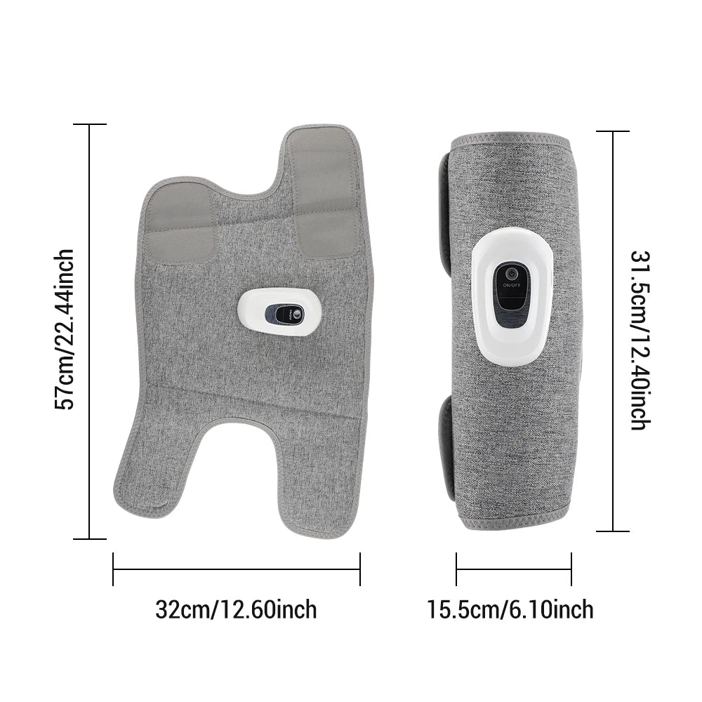 Electric 360° Air Pressure Calf Massager Wireless Leg Massage 3 Mode Airbag Compression Relax Foot Calf Muscle Blood Circulation