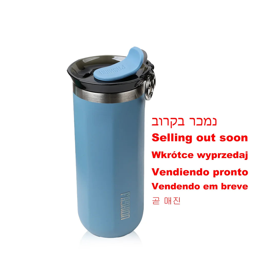 Thermal Mug Thermos Bottle for Coffee Tumbler Cup Water Bottle Stainless Steel Insulated Vacuum Flask Leakproof Travel Drinkware
