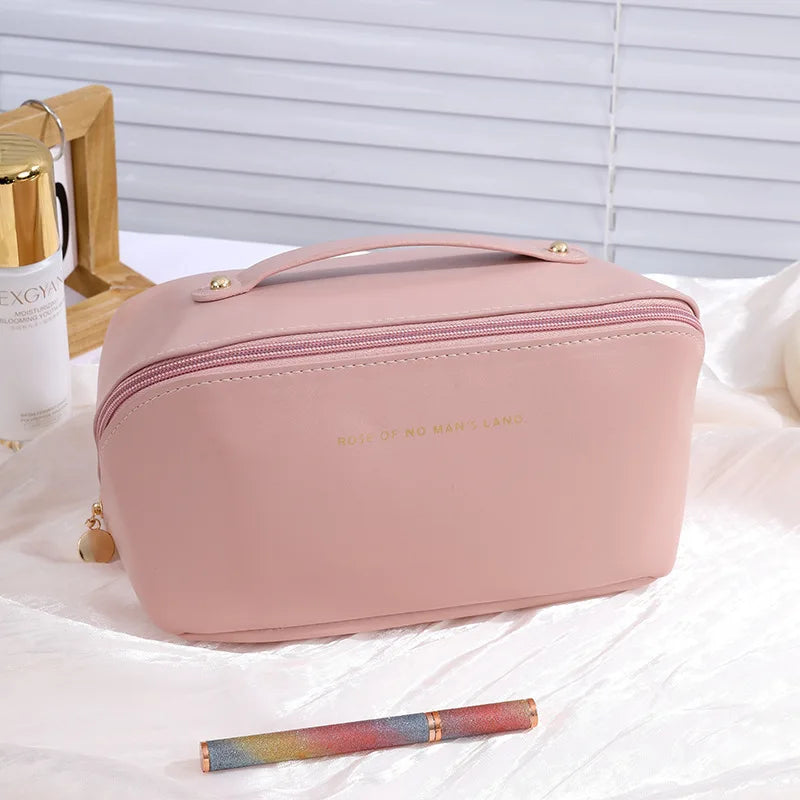 Cosmetic Bag Large Capacity Makeup Female Toiletry Kit Bag Make Up Case Storage Pouch Luxury Lady Box Organizer Bag Travel Zip 