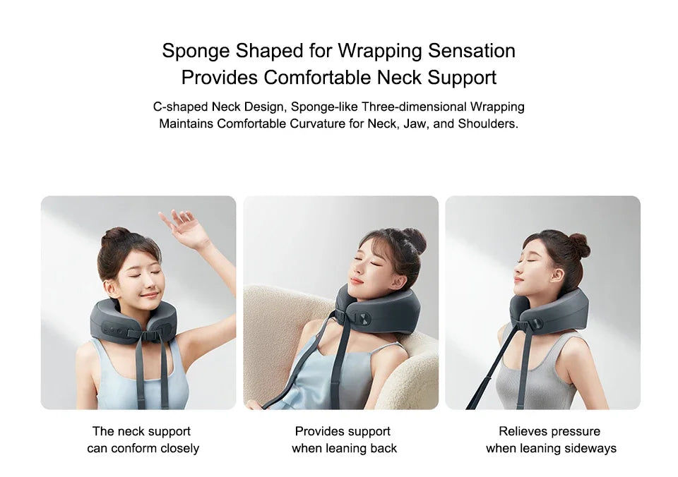 Xiaomi Mijia Smart Neck Massager Shoulder and Neck Integrated Massager Hanging Neck Protector MiHome APP Control