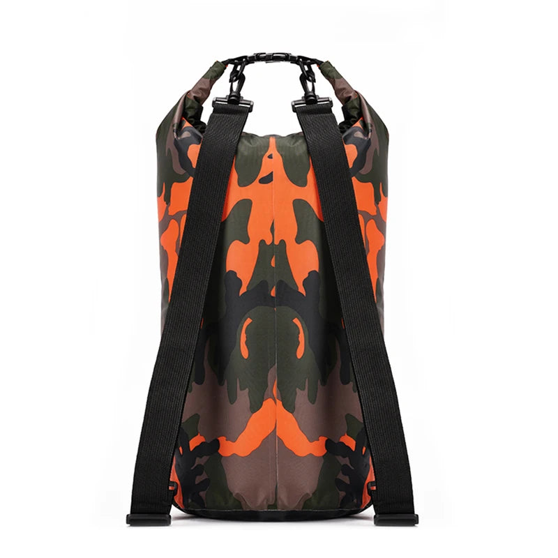 30L 15L Waterproof Dry Bags With Wet Separation Pocket Backpack For Kayaking Boating Swimming Outdoor Sports Bag XAZ9