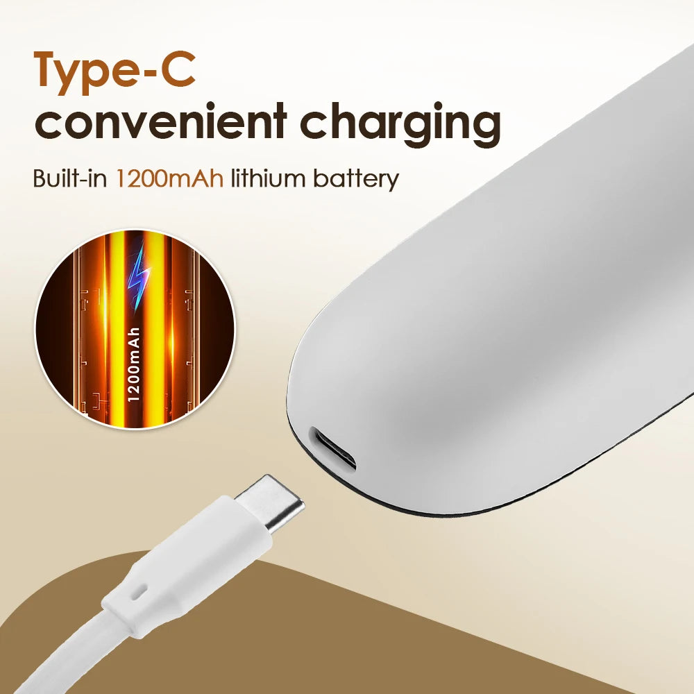 Electric Fat Remover Body Massager for Belly Waist Arm Leg Butt Cordless Body Sculpting Machine Lifting Tightening USB Charging