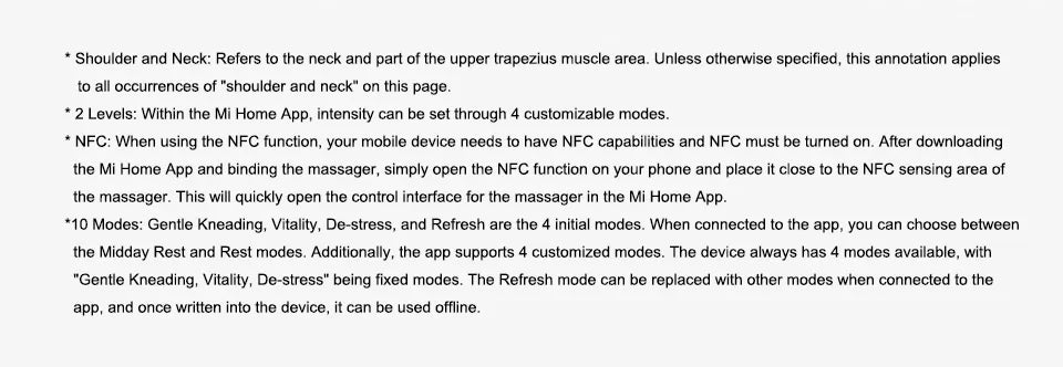 Xiaomi Mijia Smart Neck Massager Shoulder and Neck Integrated Massager Hanging Neck Protector MiHome APP Control