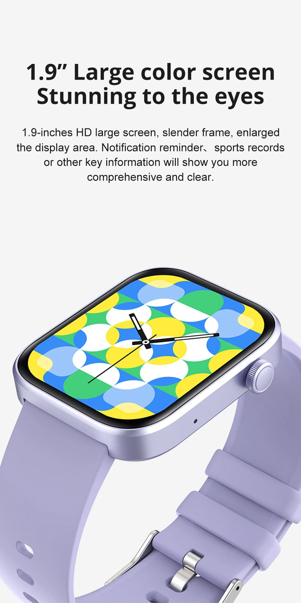 Smartwatch Men Women Health Monitoring IP68 Waterproof COLMI P71 Voice Calling Smart Notifications Voice Assistant Smart Watch