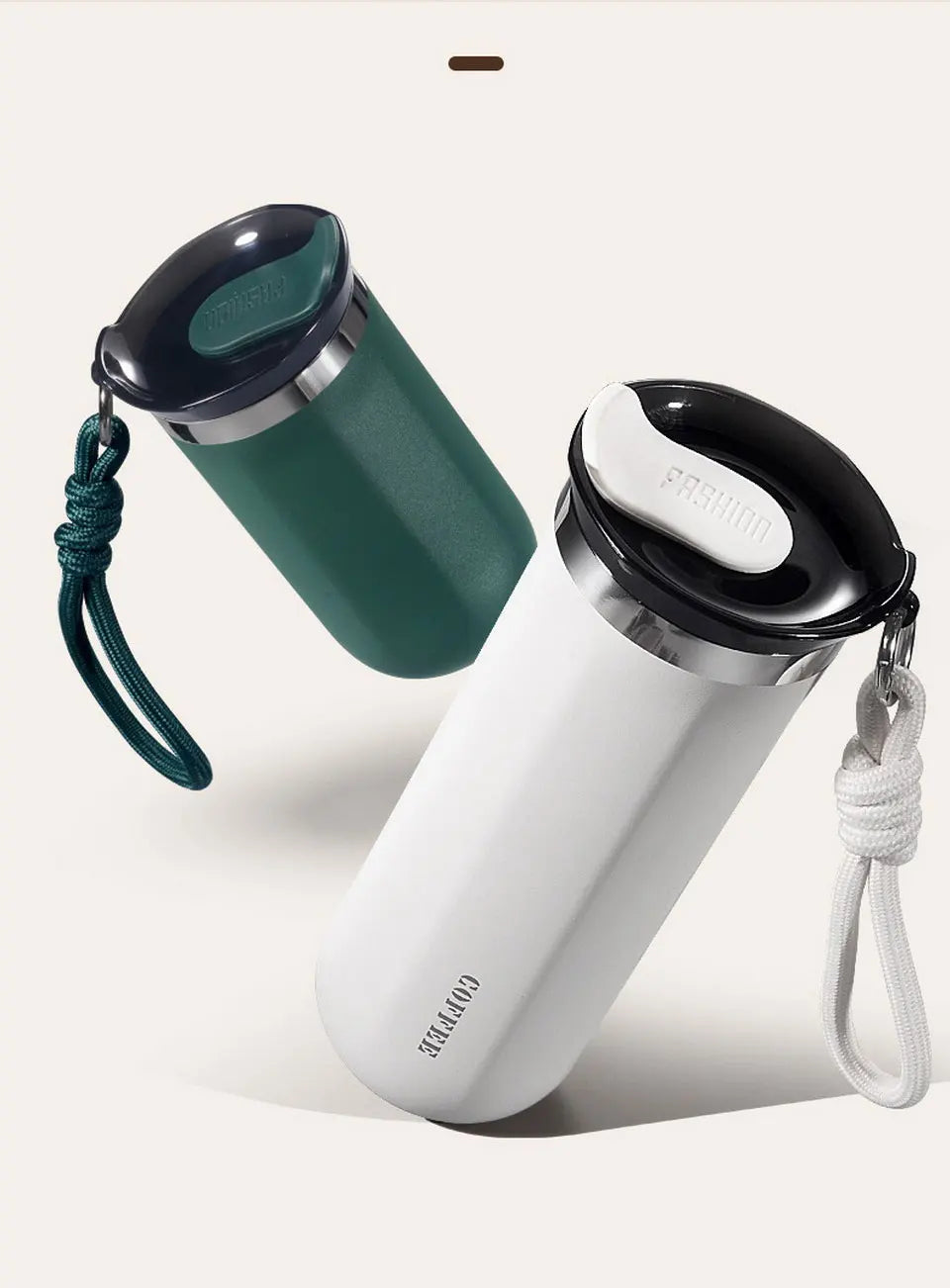 Thermal Mug Thermos Bottle for Coffee Tumbler Cup Water Bottle Stainless Steel Insulated Vacuum Flask Leakproof Travel Drinkware
