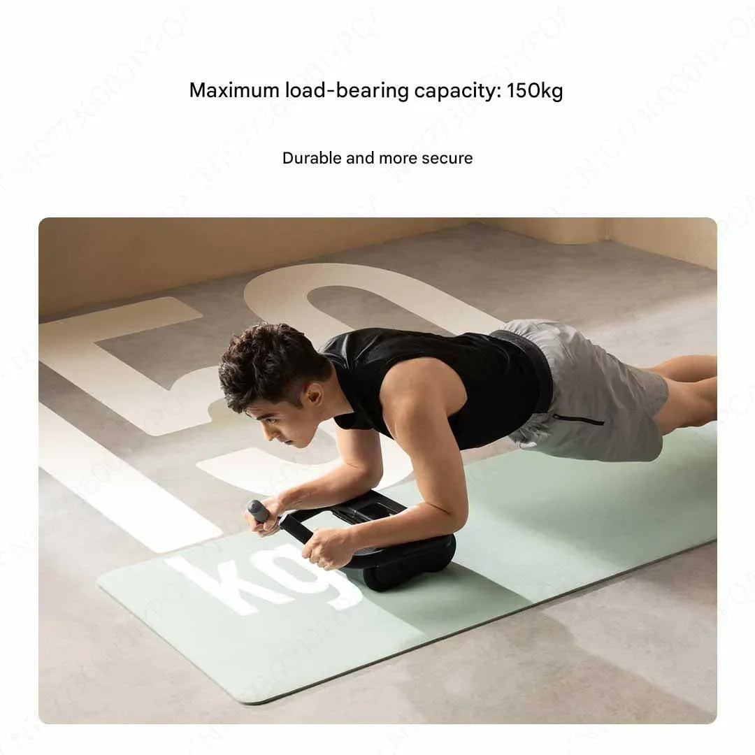 NEW Xiaomi Mijia Smart Abdominal Wheel Strong Load Bearing Non-slip Roller Exercise Equipment Fitness Training Home Gym For Mi Home APP