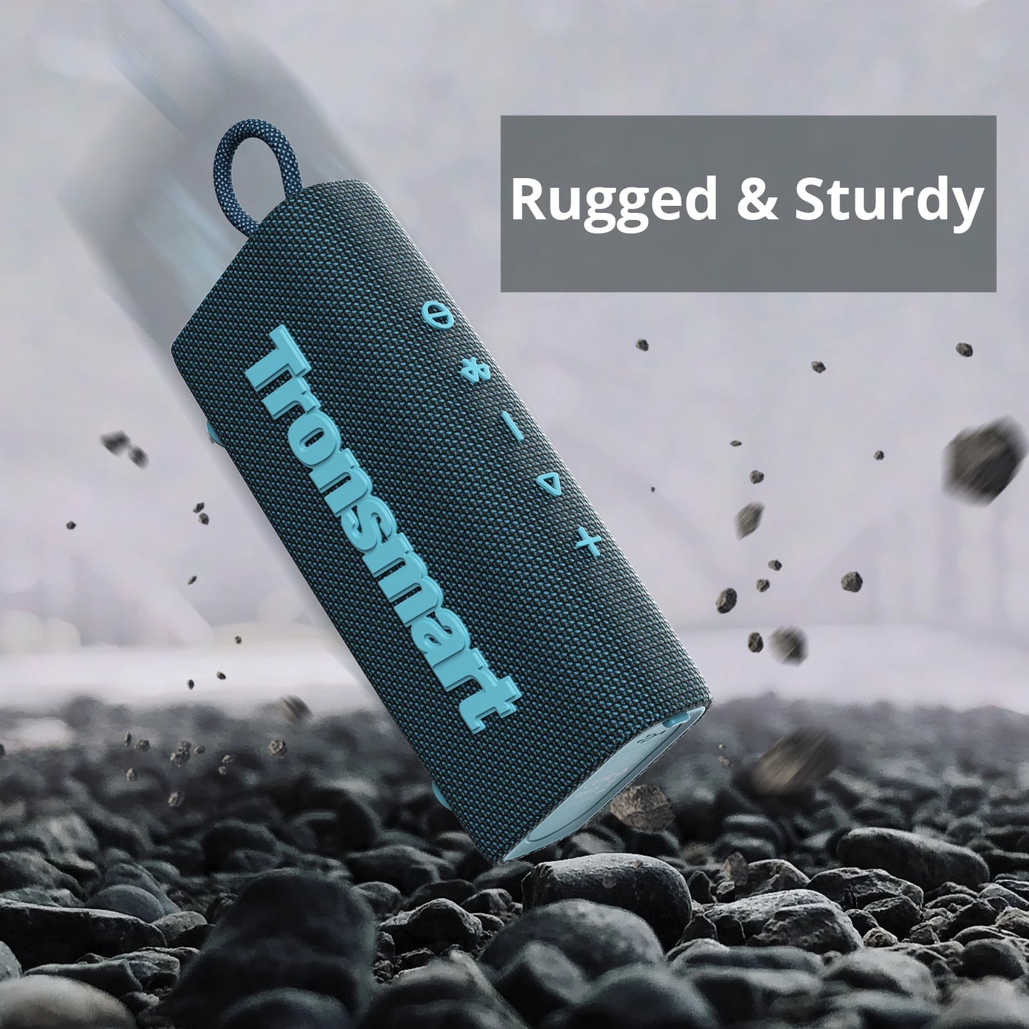 Portable Bluetooth 5.3 Speaker Tronsmart Trip Speaker Dual-Driver with IPX7 Waterproof, True Wireless Stereo for Outdoor speaker