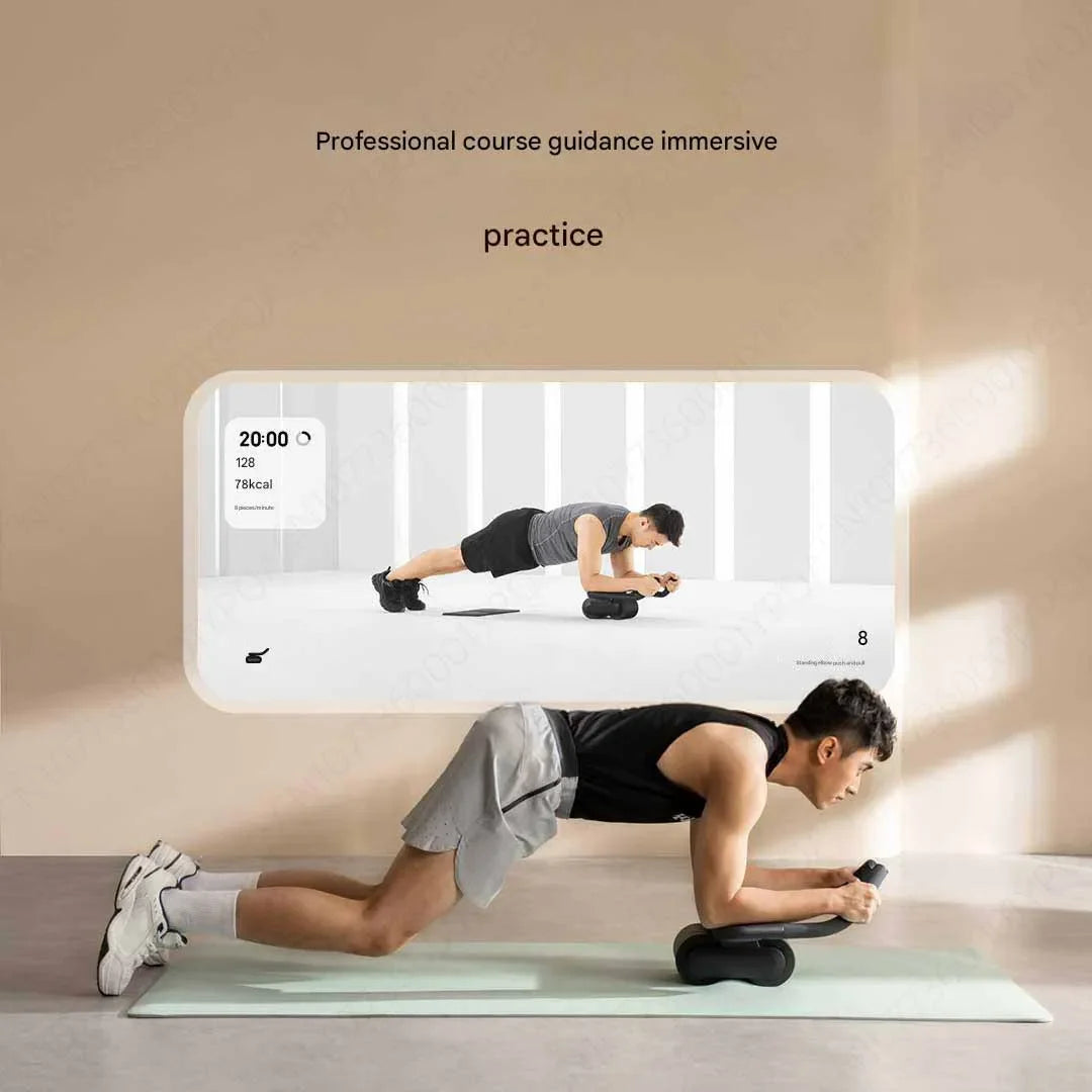 NEW Xiaomi Mijia Smart Abdominal Wheel Strong Load Bearing Non-slip Roller Exercise Equipment Fitness Training Home Gym For Mi Home APP