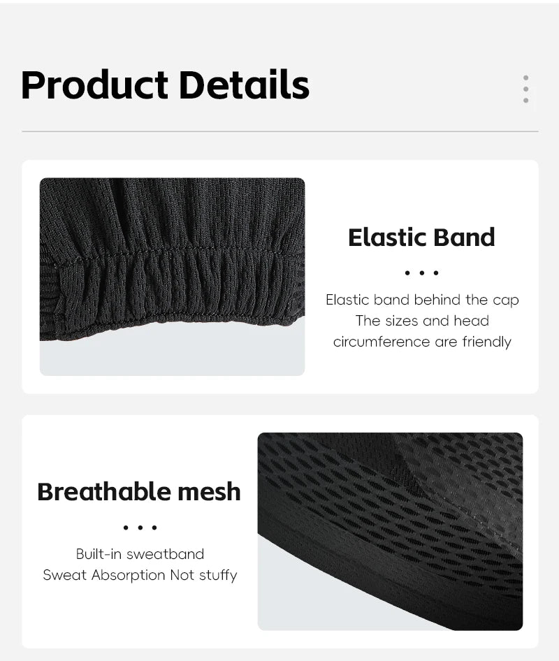 WEST BIKING Cycling Cap With Brim Sun Protection Summer Breathable Sports Quick Dry Bicycle Hat Men Bike Headwear Gorra Ciclismo