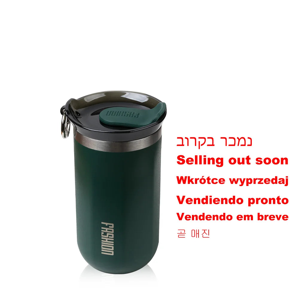 Thermal Mug Thermos Bottle for Coffee Tumbler Cup Water Bottle Stainless Steel Insulated Vacuum Flask Leakproof Travel Drinkware