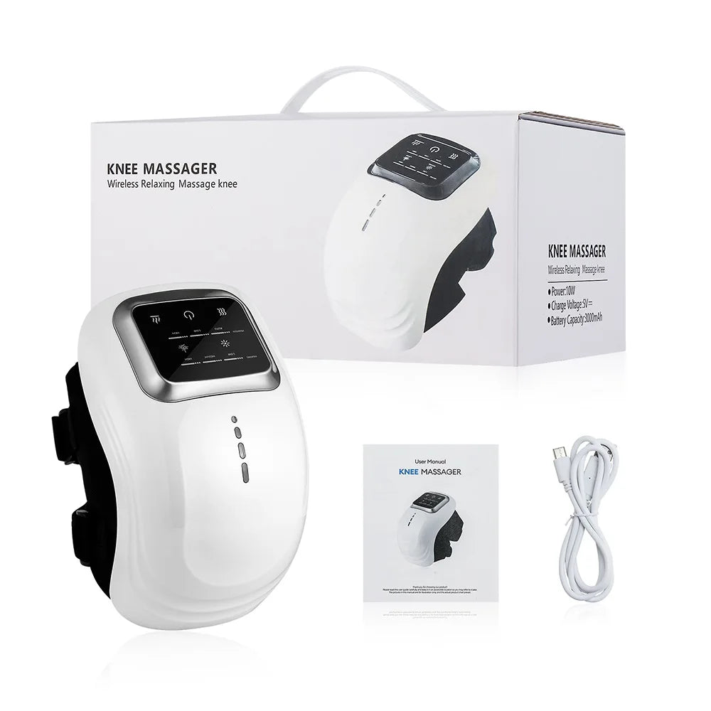 Foreverlily Smart Knee Massager Vibration Air Pressure Knee Massage Machine Electric Elbow Shoulder Knee