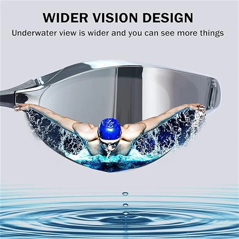 ARENA Professional Anti-Fog HD Swimming Goggles Leak Proof Protection Glasses Men Women Adjustable Silicone Swim EYEWEAR