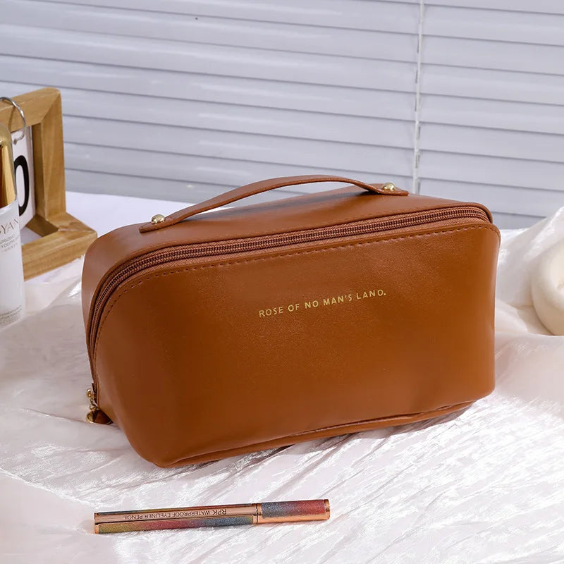 Cosmetic Bag Large Capacity Makeup Female Toiletry Kit Bag Make Up Case Storage Pouch Luxury Lady Box Organizer Bag Travel Zip 