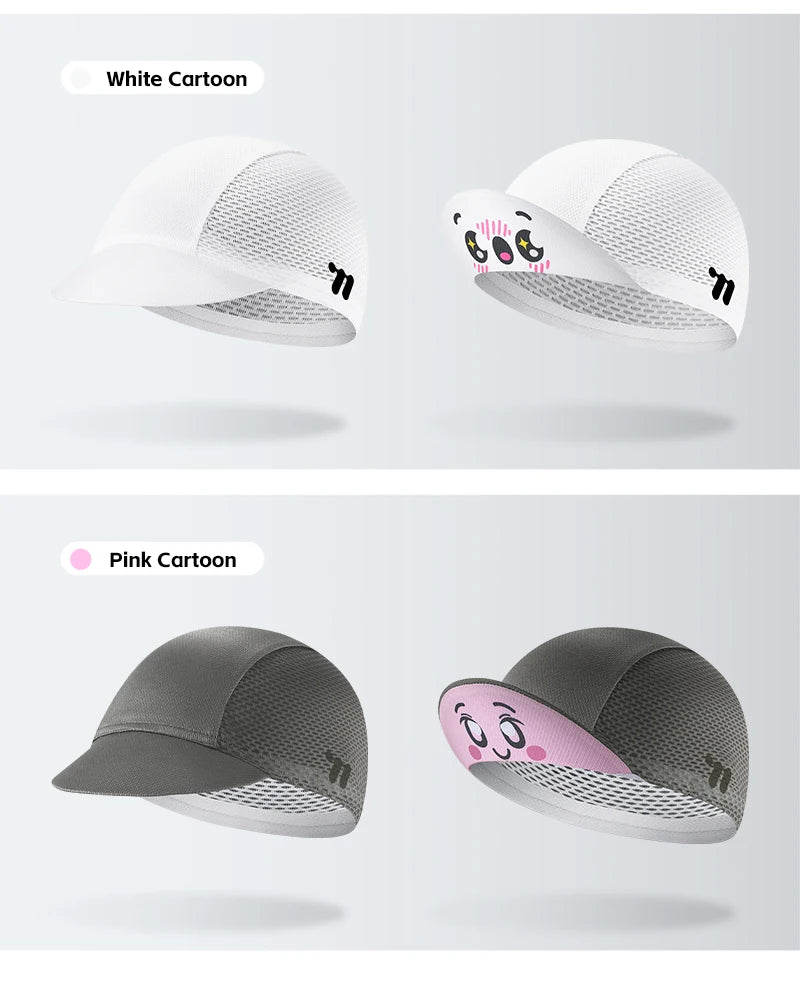 WEST BIKING Cycling Cap With Brim Sun Protection Summer Breathable Sports Quick Dry Bicycle Hat Men Bike Headwear Gorra Ciclismo