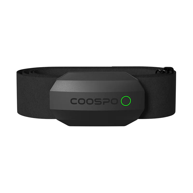 COOSPO Heart Rate Sensor With Chest Strap Dual Mode ANT Bluetooth H808S Cycling Computer for Wahoo Garmin Zwift Sports Monitor