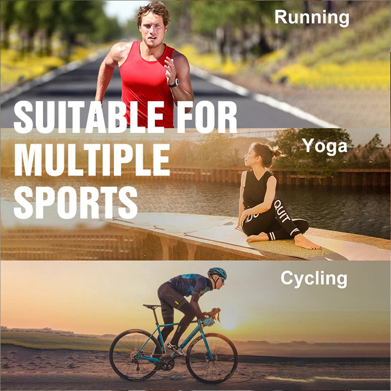 COOSPO Heart Rate Sensor With Chest Strap Dual Mode ANT Bluetooth H808S Cycling Computer for Wahoo Garmin Zwift Sports Monitor