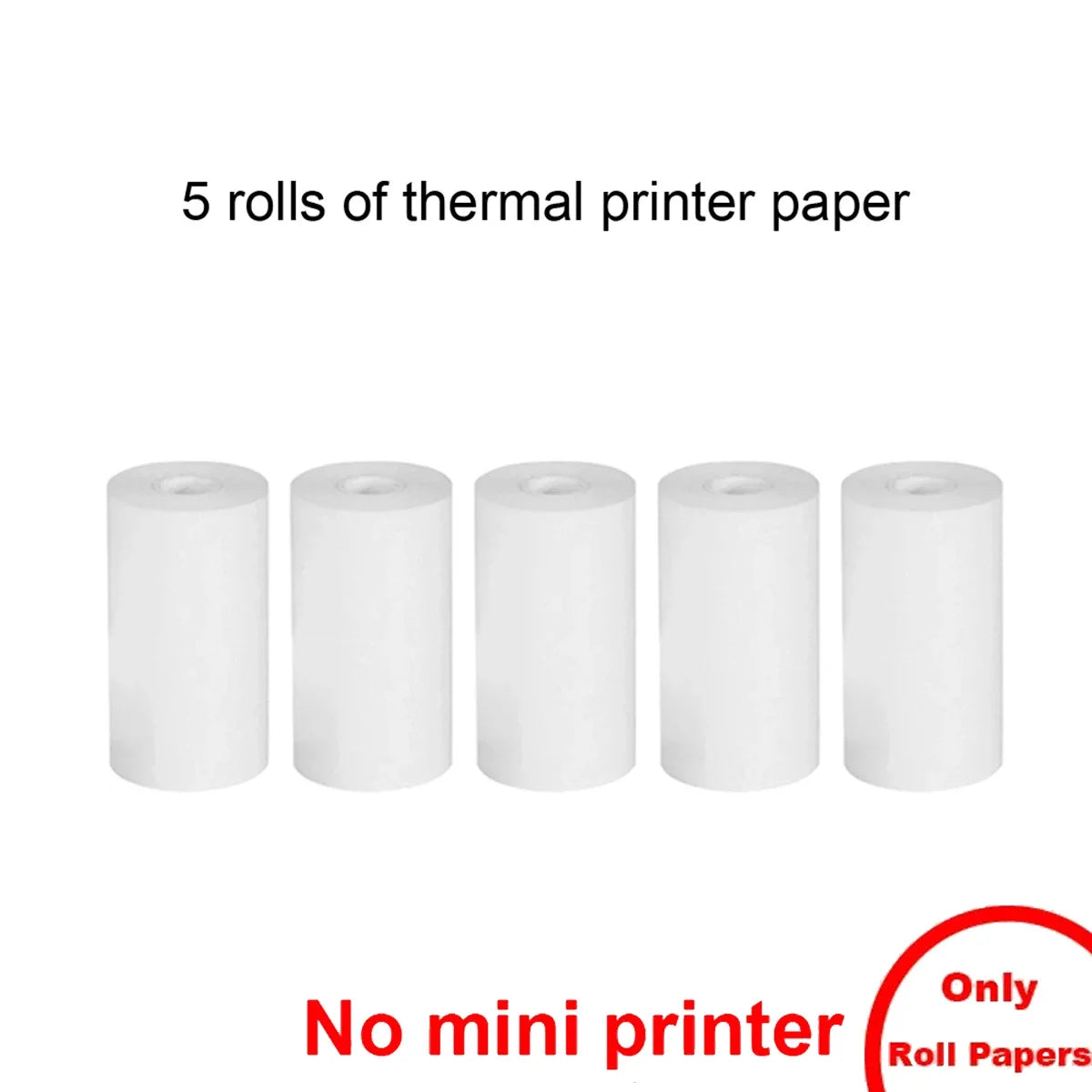 Mini thermal printer portable wireless printer with bluetooth compatible with android and ios