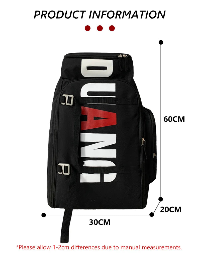 Sport Gym Bag Men Fitness Travel Backpack Large Waterproof Skate Pack For Shoulder Crossbody Training Laptop Dry Wet School Bags Free Shipping