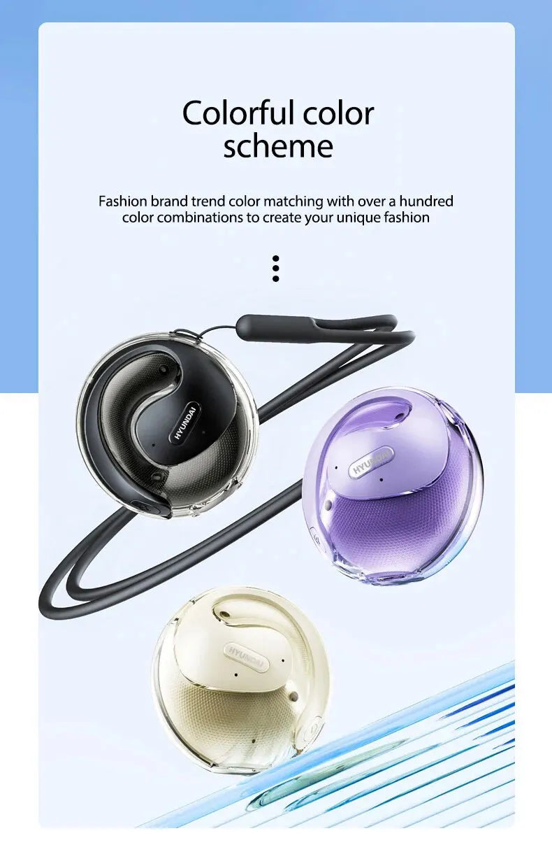 AI Real Time Translator HYUNDAI HY-T26 PRO Earbuds 98% Accuracy Wireless BT Translation Earphones for Travel Business Learning