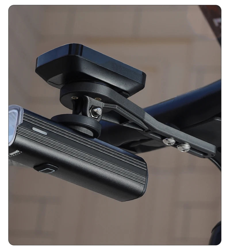WEST BIKING Cycling Computer Holder For Garmin/Bryton/Wahoo Speedometer Bike Lights&Camera Mount MTB Road Bicycle Accessories