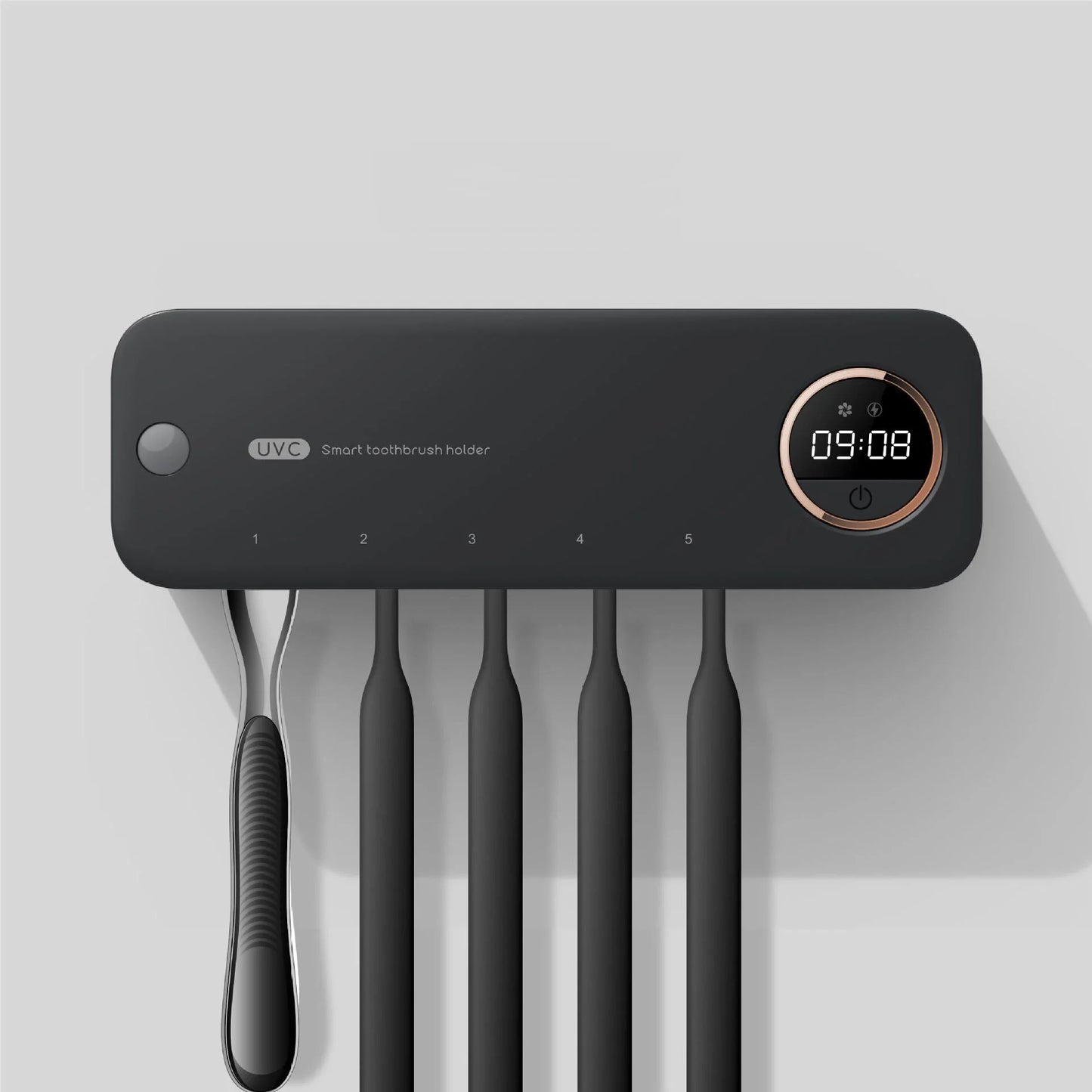 New Xiaomi UV Toothbrush Razor Storage Sterilizer LED Display Rechargeable Tooth Brush Holder Wall-Mount Bathroom Accessories