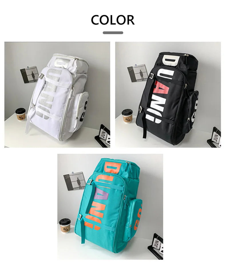 Sport Gym Bag Men Fitness Travel Backpack Large Waterproof Skate Pack For Shoulder Crossbody Training Laptop Dry Wet School Bags Free Shipping