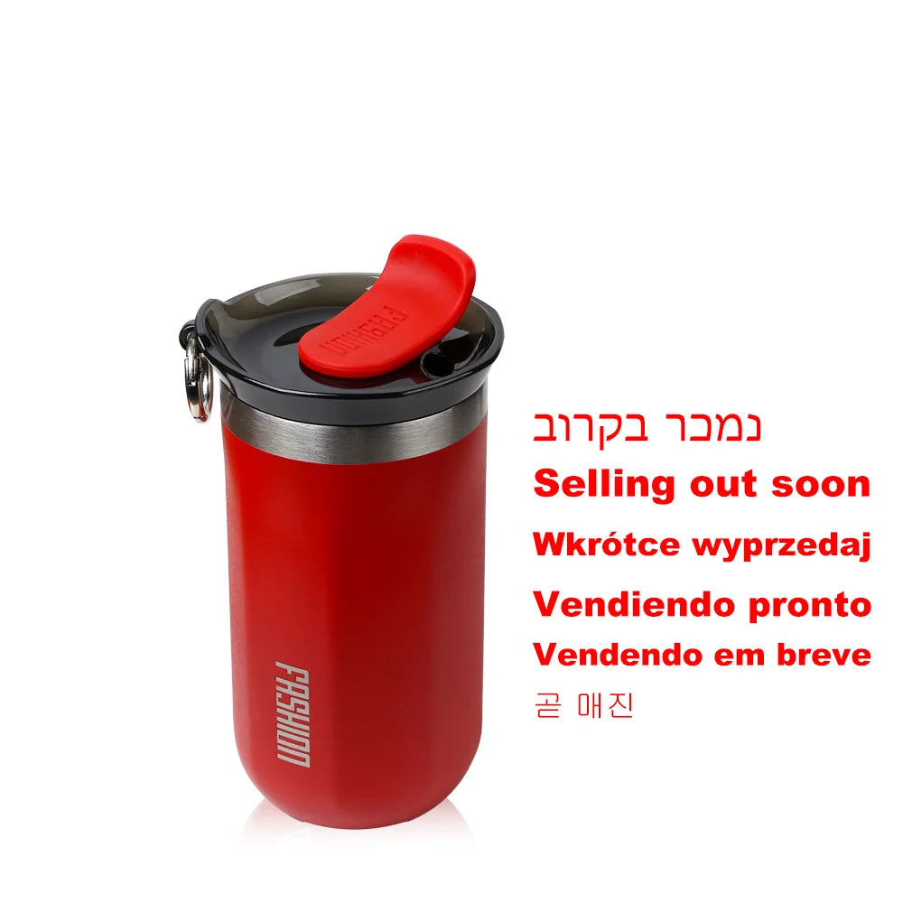 Thermal Mug Thermos Bottle for Coffee Tumbler Cup Water Bottle Stainless Steel Insulated Vacuum Flask Leakproof Travel Drinkware