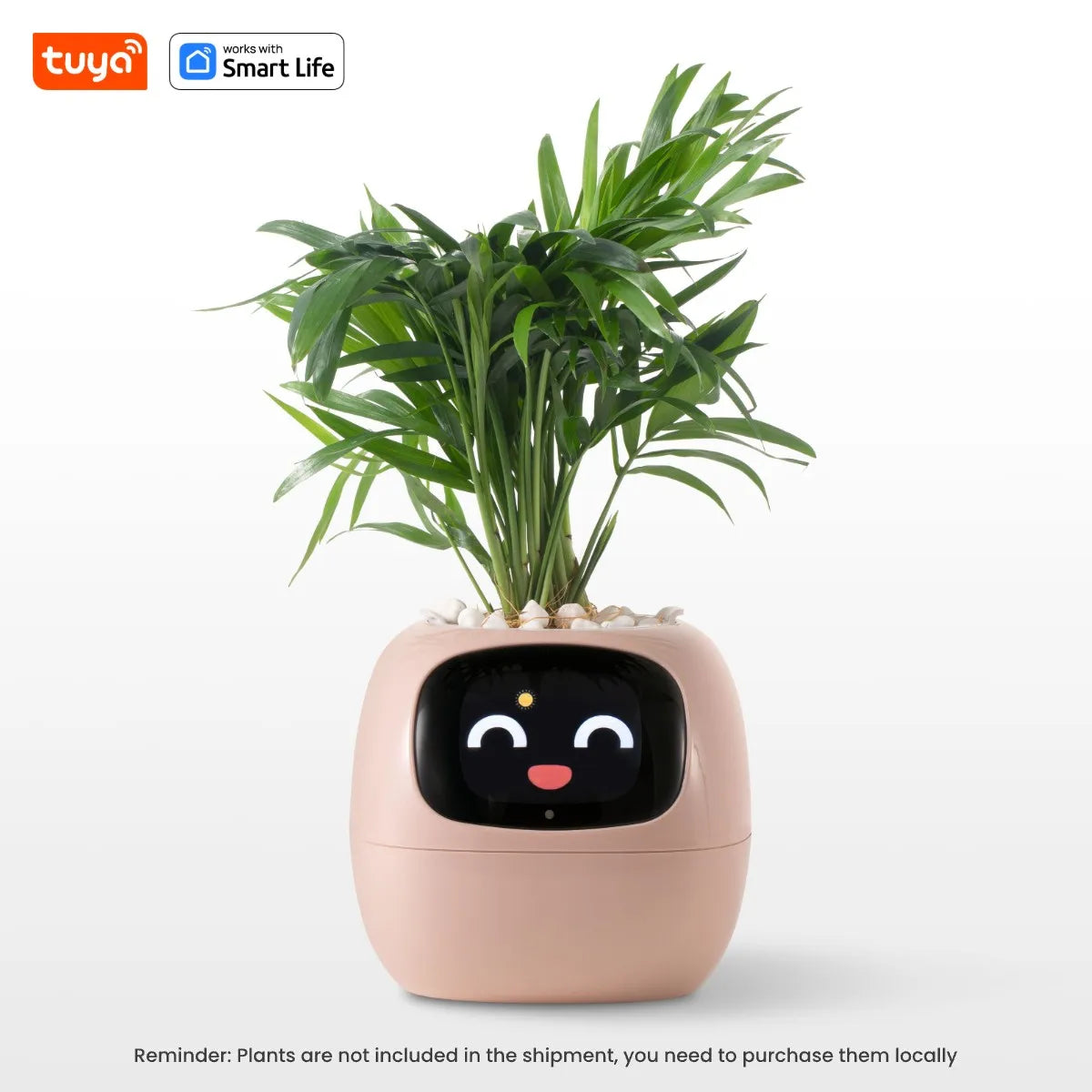 Smart Planter Tuya Ivy Endless Fun Over 49 Rich Expressions,7 smart sensors,AI Chips Make Raising Plants Easy and Fun