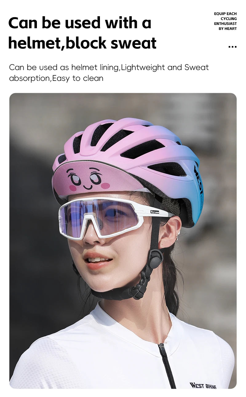WEST BIKING Cycling Cap With Brim Sun Protection Summer Breathable Sports Quick Dry Bicycle Hat Men Bike Headwear Gorra Ciclismo