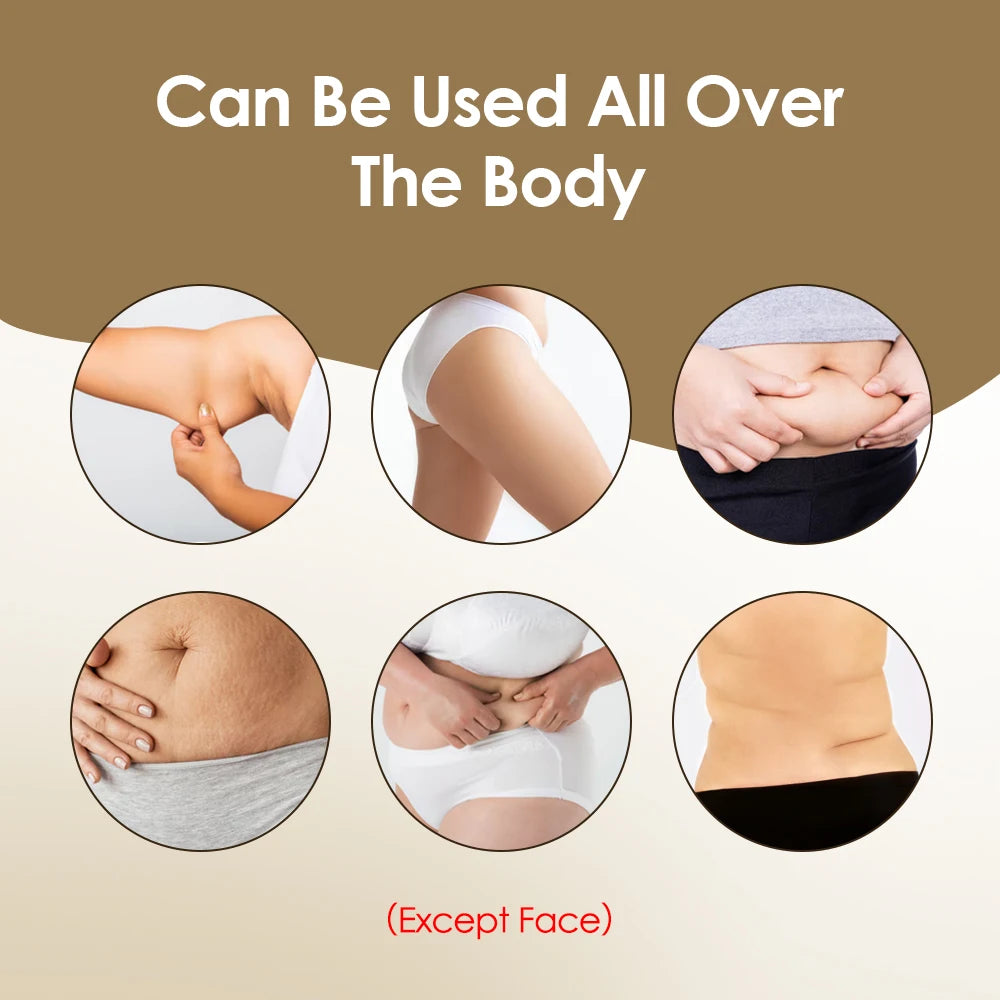 Electric Fat Remover Body Massager for Belly Waist Arm Leg Butt Cordless Body Sculpting Machine Lifting Tightening USB Charging