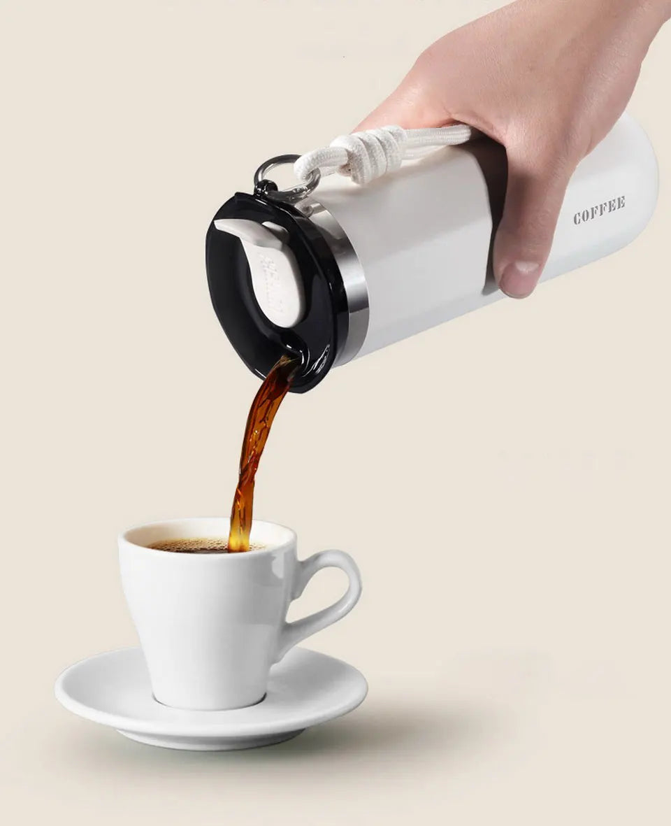 Thermal Mug Thermos Bottle for Coffee Tumbler Cup Water Bottle Stainless Steel Insulated Vacuum Flask Leakproof Travel Drinkware