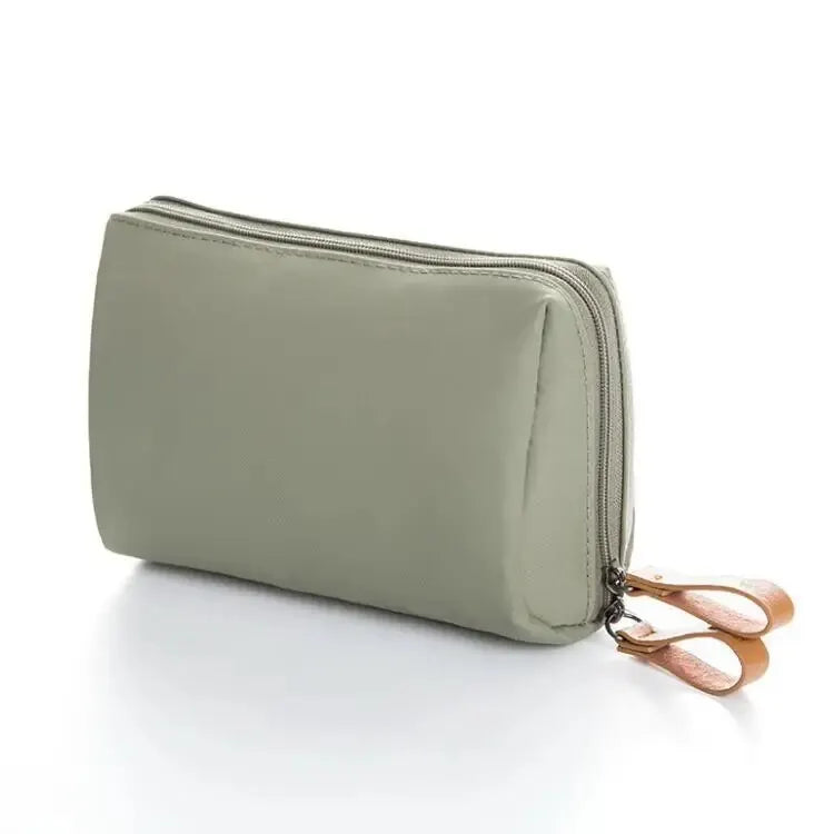2025 New Women Cosmetic Bag Solid Colour Korean Style Makeup Bag Pouch Toiletry Bag Waterproof Makeup Organizer Case Luxury Bag