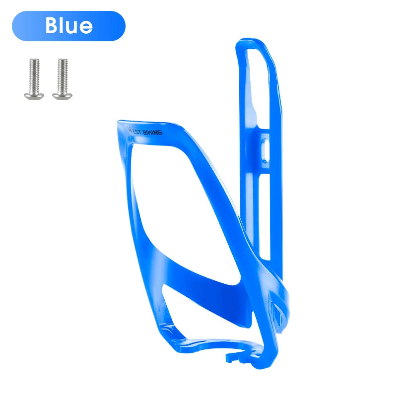 WEST BIKING Cycling Water Bottle Cage Multicolor Bottle Bracket Lightweight One-piece MTB Road Bike Bottle Cage Drink Cup Stand