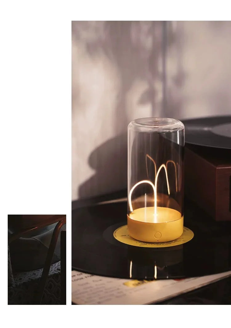 Cool Light Portable Quantum Wire Ambient Magnetic Type-C charging Bedroom Study Camping Christmas Gift