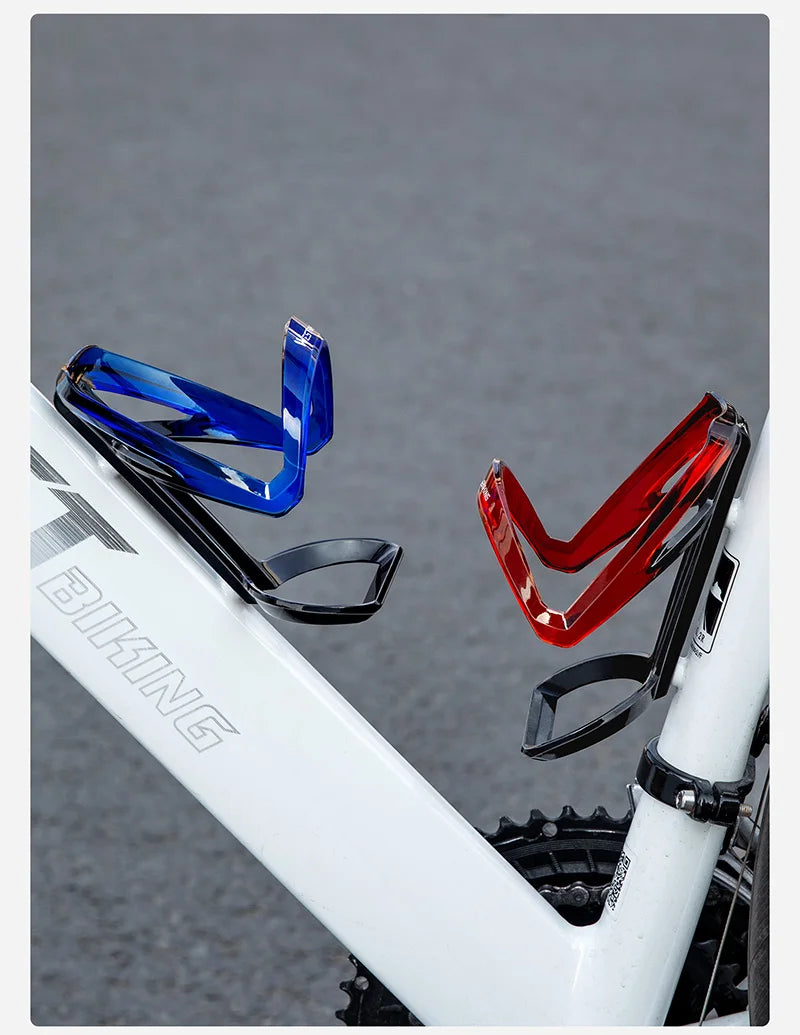 WEST BIKING Bicycle Bottle Holder Gradient Color Road Bike Lightweight Bottle Cage With Wrench MTB Round Edges Sport Cup Holder