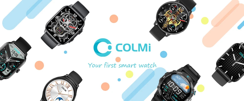 Smartwatch Men Women Health Monitoring IP68 Waterproof COLMI P71 Voice Calling  Smart Notifications Voice Assistant Smart Watch