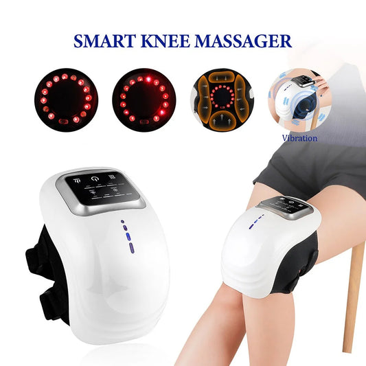 Foreverlily Smart Knee Massager Vibration Air Pressure Knee Massage Machine Electric Elbow Shoulder Knee