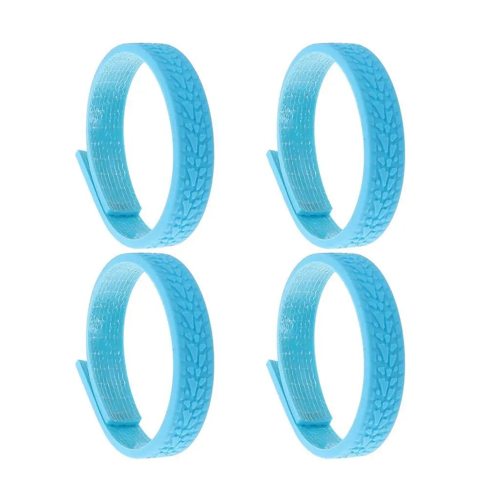 4Pcs Luggage Caster Shoes Luggage Wheels Protector With Silent Sound Wheel Wear Wheels Cover Silicone Luggage Access