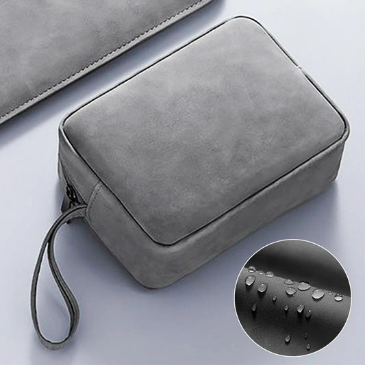 Portable Storage Bag Waterproof Grease Proof For iPhone 15 Pro Max Earphone Power Bank Cable Charger PC Digital Accessories Bag
