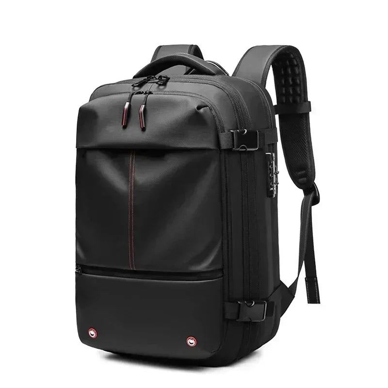 Travel Men 17 Inch Laptop Backpack Vacuum Compression Backpack Business Large Capacity School Backpack Expand Outdoor