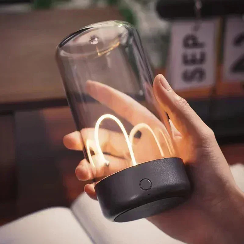 Cool Light Portable Quantum Wire Ambient Magnetic Type-C charging Bedroom Study Camping Christmas Gift