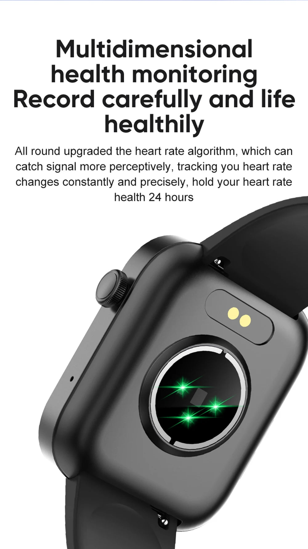 Smartwatch Men Women Health Monitoring IP68 Waterproof COLMI P71 Voice Calling  Smart Notifications Voice Assistant Smart Watch