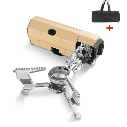 TARKA Camping Cassette Stove Outdoor Folding Gas Burner 2600w Fire Furnace Kitchen Cookware Suitable For Tourist Hiking Picnic