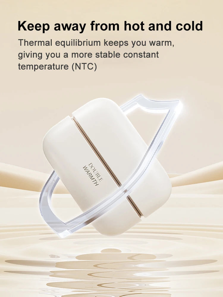 2in1 Magnetic Rechargeable Hand Warmers Electric Portable Handwarmers Long Lasting Safe Heating Warmer PocketHeater WinterOutdoor