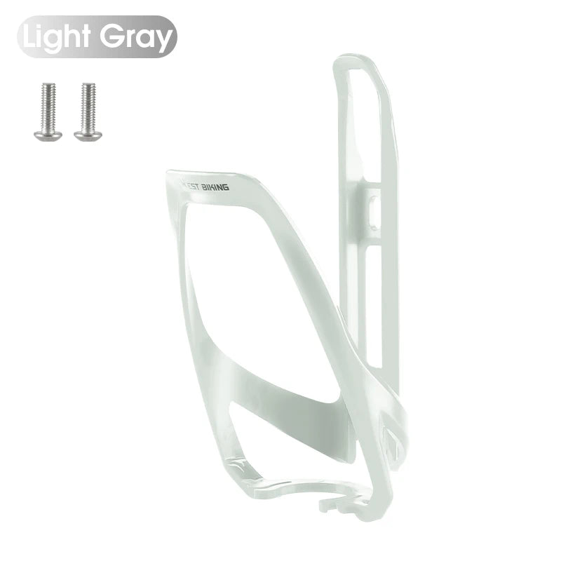 WEST BIKING Cycling Water Bottle Cage Multicolor Bottle Bracket Lightweight One-piece MTB Road Bike Bottle Cage Drink Cup Stand