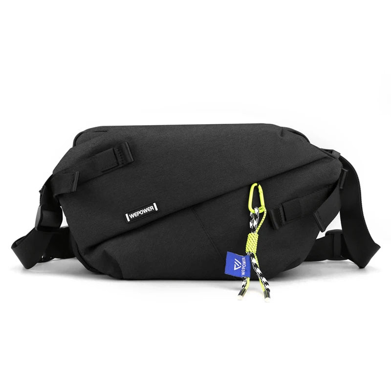 High Quality Nylon Panelled Waist Packs 2025 New Brand Unisex Chest Pack Casual Outdoor Travel Crossbody Bag Men Wasit Belt Bags