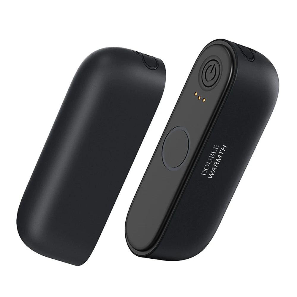 2in1 Magnetic Rechargeable Hand Warmers Electric Portable Handwarmers Long Lasting Safe Heating Warmer PocketHeater WinterOutdoor